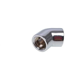 Alphacool HF L-Verbinder 45° G1/4 IG auf G1/4 IG - Chrome