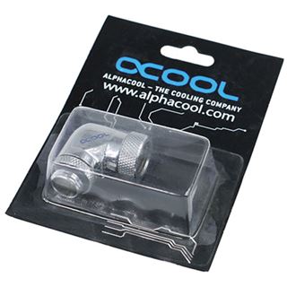 Alphacool HF Winkeladapter 90&deg; drehbar G1/4 AG auf G1/4 IG -