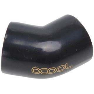 Alphacool HF L-Verbinder 45&deg; G1/4 IG auf G1/4 IG - Deep Black