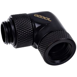 Alphacool Eiszapfen Winkeladapter 90° drehbar G1/4 AG auf G1/4 IG