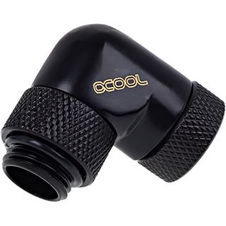Alphacool Eiszapfen Winkeladapter 90° drehbar G1/4 AG auf G1/4 IG