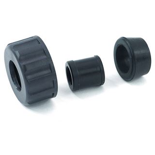 Aquatuning 10mm G1/4 Steckanschluss - schwarz kunststoff