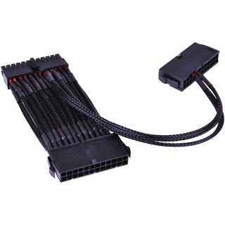 Phobya 24Pin 2-Fach Netzteilanschalterkabel (2x24pin auf 1x24pin)