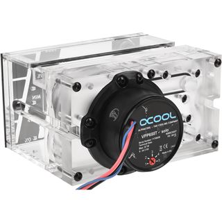 Alphacool Repack - Single Laing D5 - Dual 5,25 Bay Station inkl. 1x