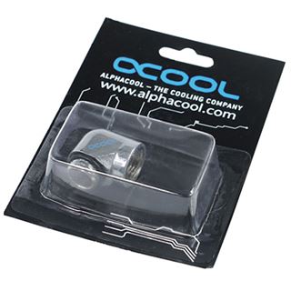 Alphacool HF L-Verbinder G1/4 AG auf G1/4 IG - Chrome