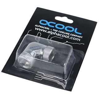 Alphacool HF L-Verbinder 90&deg; - G1/4 drehbar - 2x Innengewinde -