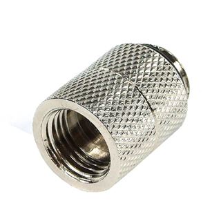 Phobya Verl&auml;ngerung G1/4 auf G1/4 drehbar - silber vernickelt