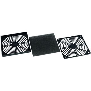 Phobya schwarzer Lüfterfilter für 120mm Lüfter (80128)