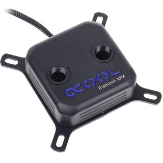 Alphacool Eisblock XPX CPU schwarz Acetal / Aluminium CPU Kühler