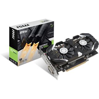 4GB MSI GeForce GTX 1050 Ti 4GT OC Aktiv PCIe 3.0 x16 (Retail)