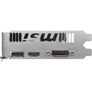 4GB MSI GeForce GTX 1050 Ti 4GT OC Aktiv PCIe 3.0 x16 (Retail)