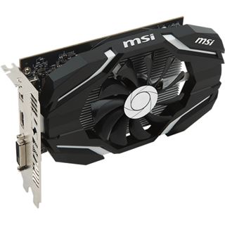 2GB MSI Radeon RX 460 2G OC Aktiv PCIe 3.0 x16 (x8) (Retail)