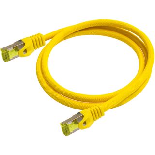 (€9,80*/1m) 0.50m PYTHON Cat. 7 Rohkabel Patchkabel S/FTP PiMF