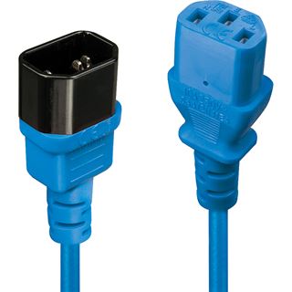 (€3,73*/1m) 1.00m Lindy Stromadapterkabel IEC-Stecker auf