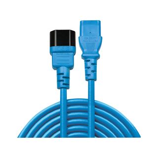 (€3,73*/1m) 1.00m Lindy Stromadapterkabel IEC-Stecker auf