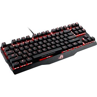 Asus ROG Claymore Core CHERRY MX RGB Red USB Deutsch schwarz