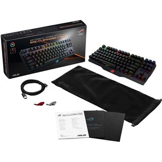 Asus ROG Claymore Core CHERRY MX RGB Red USB Deutsch schwarz