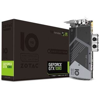 8GB ZOTAC GeForce GTX 1080 ArcticStorm Thermaltake Edition Wasser