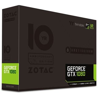 8GB ZOTAC GeForce GTX 1080 ArcticStorm Thermaltake Edition Wasser