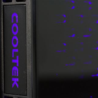 Cooltek TG-01 mit Sichtfenster Midi Tower ohne Netzteil schwarz/rot