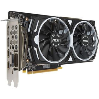 8GB MSI Radeon RX 480 Armor OC Aktiv PCIe 3.0 x16 (Retail)