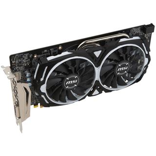 8GB MSI Radeon RX 480 Armor OC Aktiv PCIe 3.0 x16 (Retail)