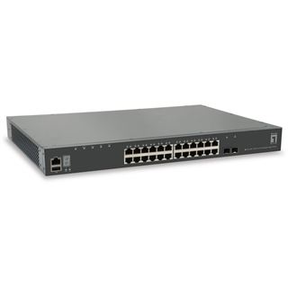 LevelOne 28-Port-Stackable-L3