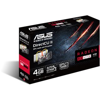 4GB Asus Radeon RX 470 DirectCU 2 Aktiv PCIe 3.0 x16 (Retail)