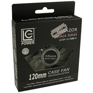LC-Power AiRazor LC-CF-120-Tube-W 120x120x25mm 500-1200 U/min 6-14