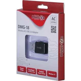 Inter-Tech NT "PowerOn" DMG-18 WiFi AC USB Adapter