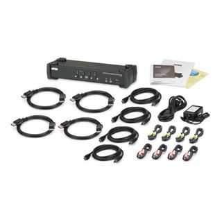 ATEN Technology CS1924 4-fach DisplayPort KVM Switch