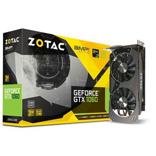 3GB ZOTAC GeForce GTX 1060 AMP! Edition Aktiv PCIe 3.0 x16 (Retail)