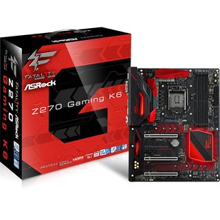 ASRock Fatal1ty Z270 Gaming K6 Intel Z270 So.1151 Dual Channel DDR