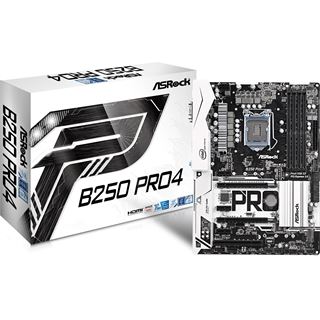 ASRock B250 Pro4 Intel B250 So.1151 Dual Channel DDR4 ATX Retail