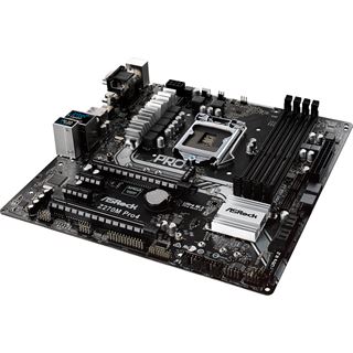 ASRock Z270M Pro4 Intel Z270 So.1151 Dual Channel DDR mATX Retail