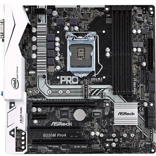 ASRock B250M Pro4 Intel B250 So.1151 Dual Channel DDR mATX Retail