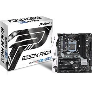 ASRock B250M Pro4 Intel B250 So.1151 Dual Channel DDR mATX Retail