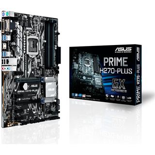 Asus Prime H270-Plus Intel H270 So.1151 Dual Channel DDR4 ATX Retail