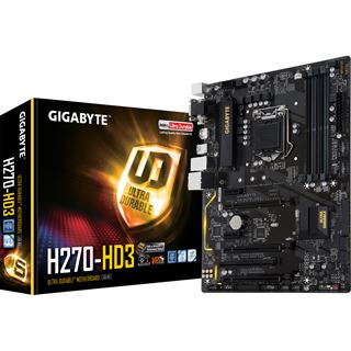 Gigabyte GA-H270-HD3 Intel H270 So.1151 Dual Channel DDR ATX Retail
