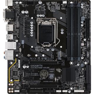 Gigabyte GA-H270M-DS3H Intel H270 So.1151 Dual Channel DDR4 mATX