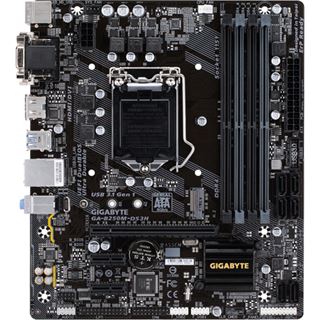 Gigabyte GA-B250M-DS3H Intel B250 So.1151 Dual Channel DDR mATX Retail