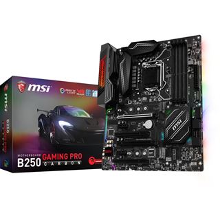 MSI B250 Gaming Pro Carbon Intel B250 So.1151 Dual Channel DDR ATX