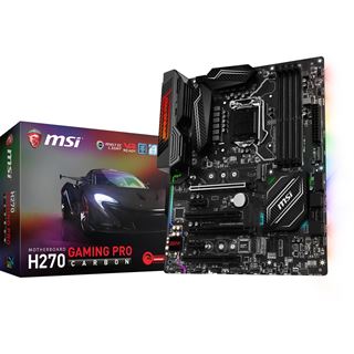 MSI H270 Gaming Pro Carbon Intel H270 So.1151 Dual Channel DDR4 ATX