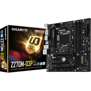 Gigabyte GA-Z270M-D3P Intel Z270 So.1151 Dual Channel DDR4 mATX Retail