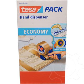 tesa pack Handabroller Economy für Verpackungsklebeband