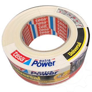 tesa Folienband extra Power Universal, 48 mm x 50 m, weiß