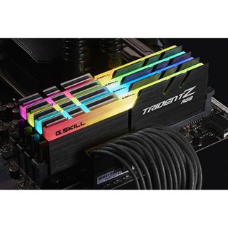 32GB G.Skill Trident Z RGB DDR4-3200 DIMM CL16 Quad Kit