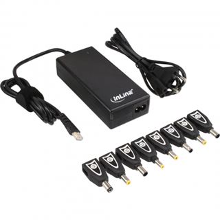 InLine Universal Netzteil für Notebooks, 90W, USB, 100-240V,