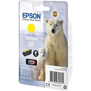 Epson Tinte 26 C13T26144022 gelb