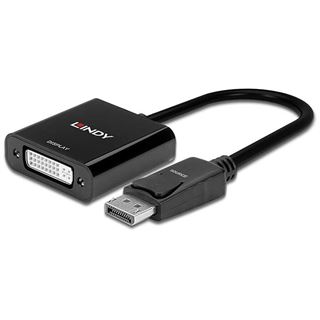 Lindy Displayport 1.2 Adapter aktiv Displayport Stecker auf DVI 24+1